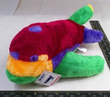 12" Plush Airplane Colors Stuffie by Born aviation Airzoo Series - NEW Old Stock