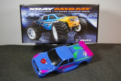 XRAY M18MT 1/18 4WD Micro Monster Truck Kit w/ Box   RARE Vintage RC