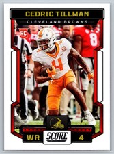 2023 Score #355 Cedric Tillman RC - Cleveland Browns