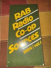 1984 RAB Radio Co-Op Sources Handbook Vol.1 – Station Sales Advertising Guide