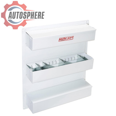 Weather Guard 9871-3-01 Van Door Organizer * Closed Tray Storage Panel Shelves