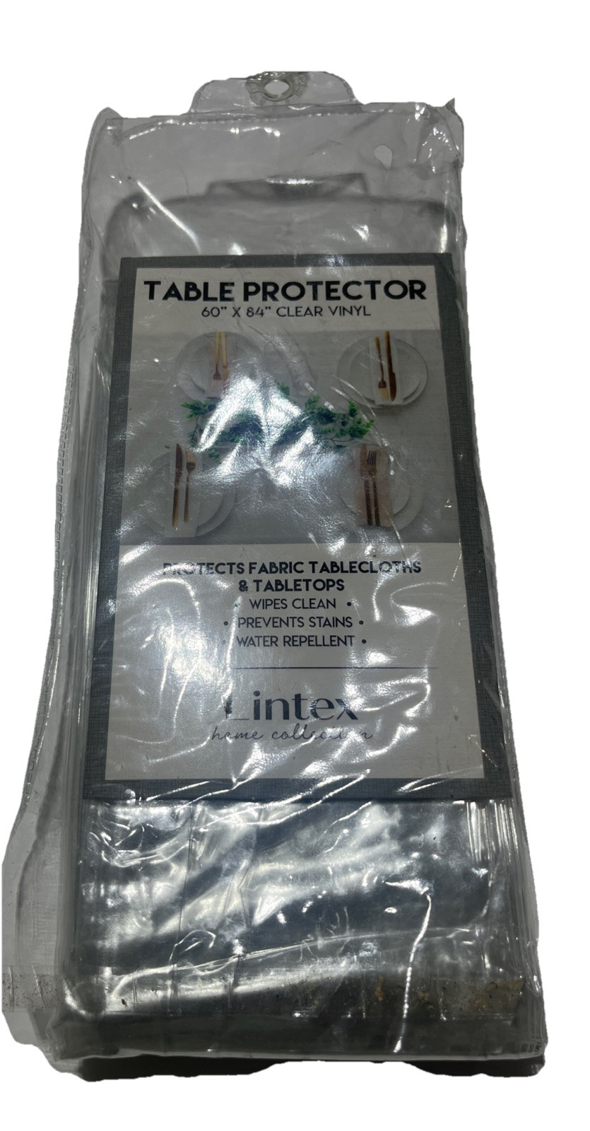 New Durable Clear PVC Vinyl Tablecloth Protector 60" x 84" -