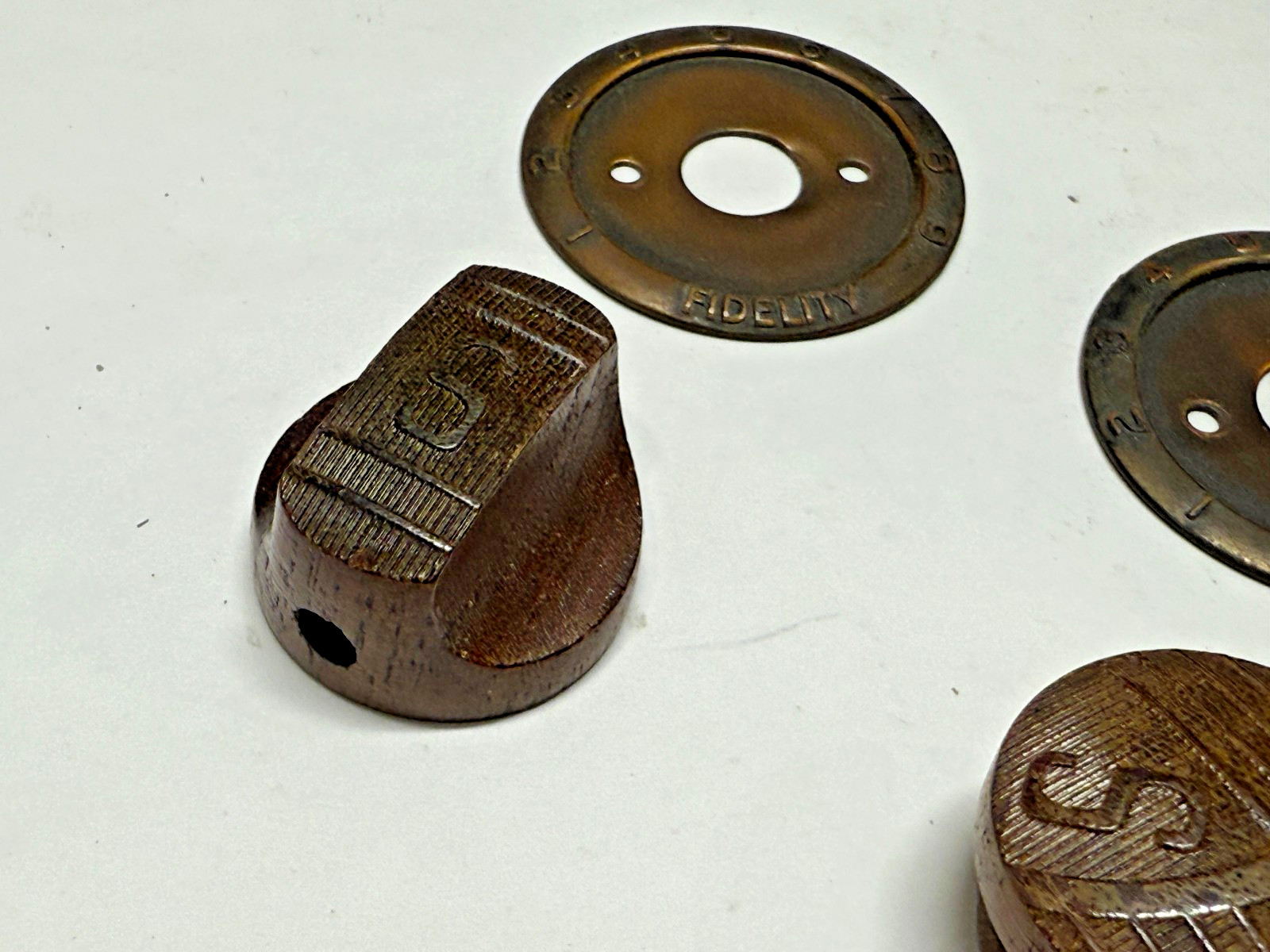 EH Scott Masterpiece OR Super XII 12 Full Escutcheon and Knob Set