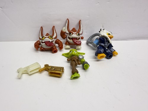 Skylanders Mega Bloks Lot Of Parts Trigger Happy Troll Weapons