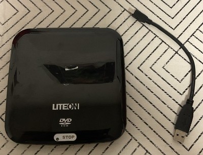   Liteon External Slim DVD-ROM 8X Top Load Design (GREAT CONDITION )AS IS 
