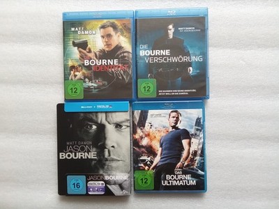 Bourne   4 Filme - Blu-ray