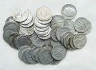 Lot of 50 United States Rosevelt Silver Dimes