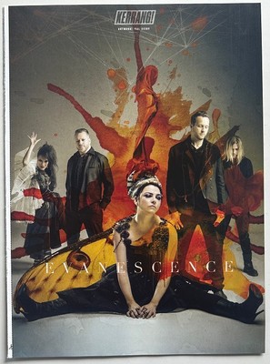 EVANESCENCE - 2018 full page UK magazine poster print