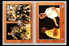 MAGIC JOHNSON / LARRY BIRD 1993-94 NBA Hoops Dual Autographed Skybox Stamp #MB1
