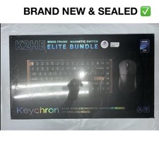 Keychron K2 HE Elite Bundle Wireless Magnetic Keyboard  M3 Mouse NEW  Sealed