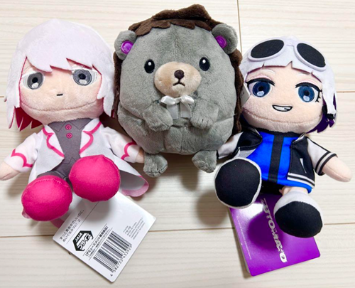 ZUTOMAYO Plush Toy Doll NIRA-chan UNIGURIKUN Set of 3 SEGA | eBay