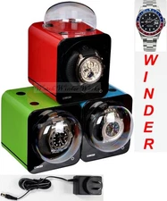Fancy Brick Triple Automatic Watch Winder system-model: 3FB-F-CLRS -BRILLIANT!