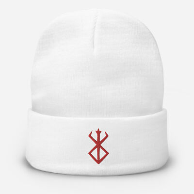 Beserk Anime Embroidered Beanie | eBay display picture 2
