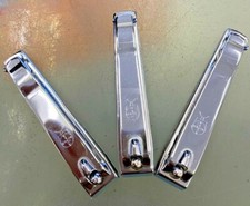 3Professional Stainless Steel Large Toe Nail Clippers Straight Cut Style Trimmer