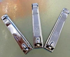 3Professional Stainless Steel Large Toe Nail Clippers Straight Cut Style Trimmer