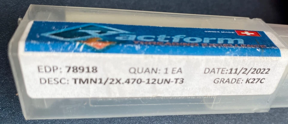 Xactform 78918 Thread Mill - PRICE REDUCED! - Image 2 of 4