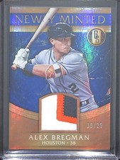 2017 Panini Gold Standard Newly Minted Patch #NMM-AX Alex Bregman No 6 of 25