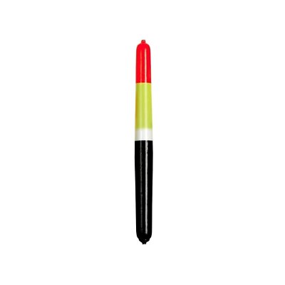 Little Joe Pole Floats - Yellow/Red/Black - 9 in - Glow-in-the-Dark Weighted