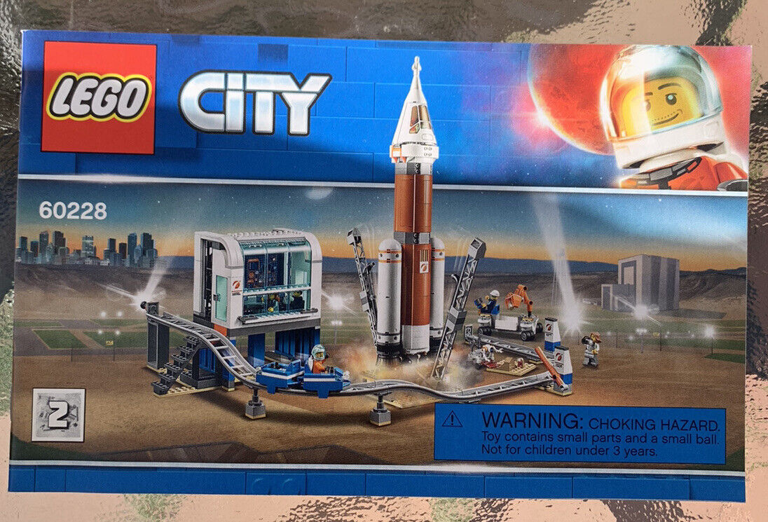 LEGO City Deep Space Rocket &amp; Launch Control 60228 REPLACMENT MANUAL ONLY # 2 eBay