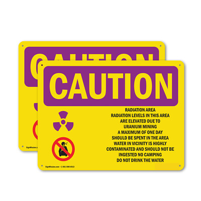 Radiation Caution Signs And Labels