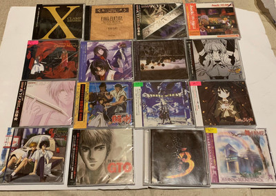 Anime Soundtrack CD ost Lot Set HACK SIGN FINAL FANTASY GET BACKERS SHADOW HEART