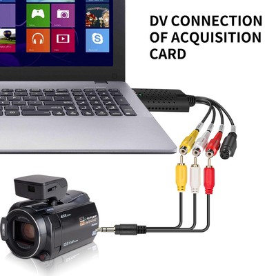 USB 2.0 VHS Tapes Tape to DVD VCR Audio Video Converter ...
