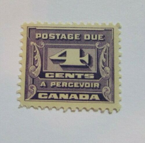 1933 Canada SC #J13  Postage Due  MH F-VF  4 cent stamp - Picture 1 of 2