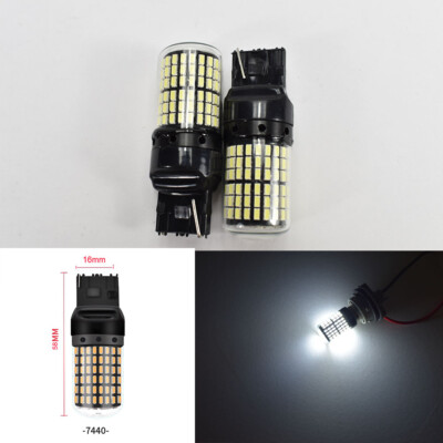 Reverse Backup Light T20 7440 7441 144 Projector White LED Bulb K1 HAK ...