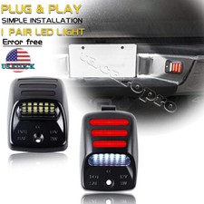 TUBO ROJO OLED Neón Completo LED Placa Etiqueta Luz Para Toyota Tacoma Tundra 2X