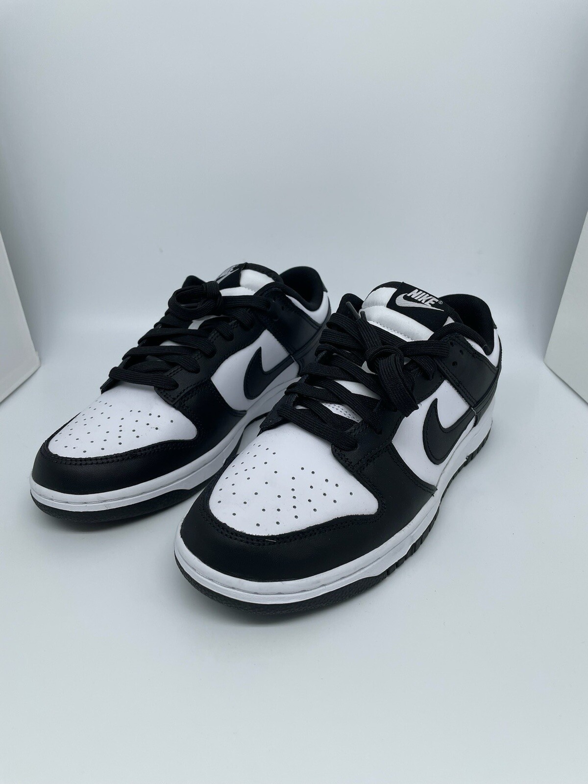 Nike Dunk Low Panda Black White Shoes Men's Size 9 New DD1391-100