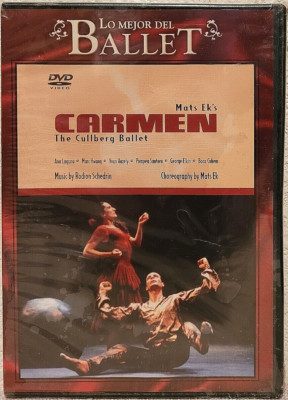 Mats Ek's Carmen: The Cullberg Ballet (DVD, 2009) Ana Laguna - Brand New, Sealed