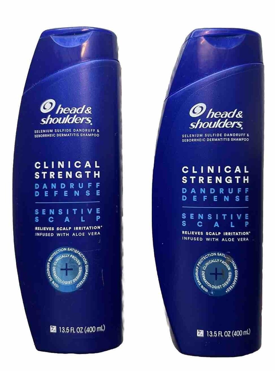 2X Head & Shoulders ALOE VERA Shampoo Clinical Strength Dandruff Defense  RARE | eBay
