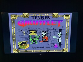 Gauntlet NES 1987 CIB Complete With 2 Posters And Manual&mdash;Tested Arcade Game