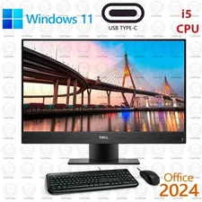 Dell OptiPlex 7470 AIO 23.8" Core i5 9500 3GHz 16GB RAM 512GB SSD Win 11 Pro