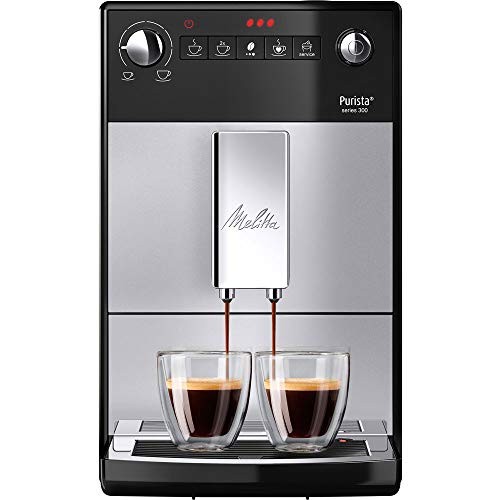 MELITTA Kaffeevollautomat Purista F23/0-101 Espressomaschine Silber