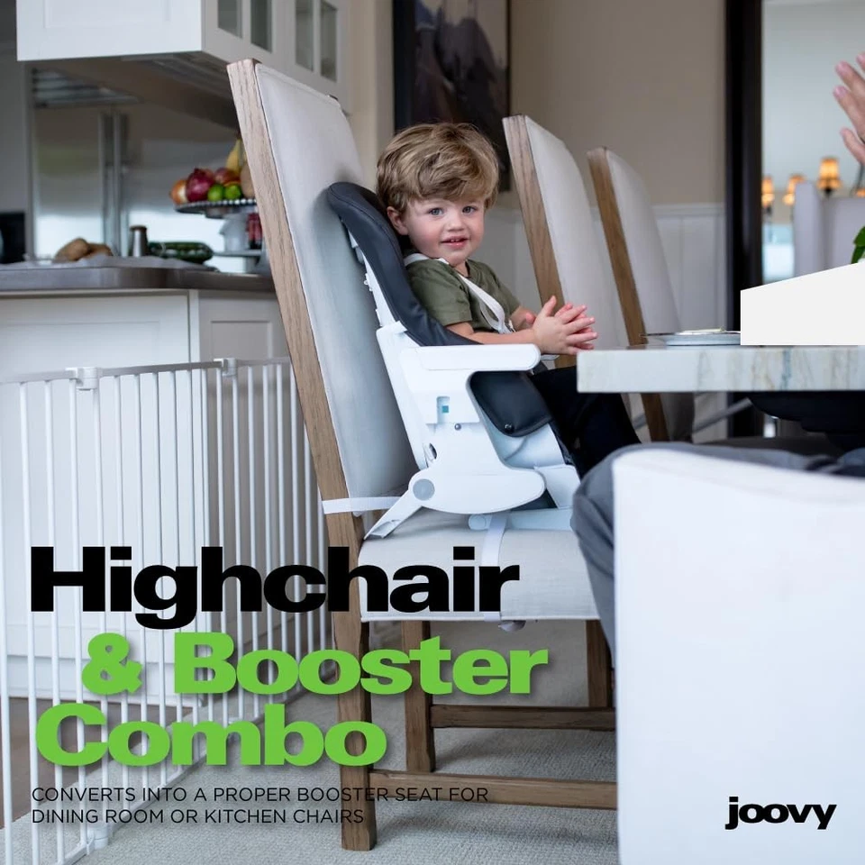 	Joovy Foodoo High Chair & Booster Seat Jet	 - Image 4 of 4