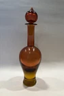 Fine Murano Sommerso Art Glass Genie Bottle Decanter by Archimede Seguso (Poli?)