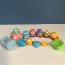 Vintage Parker Brothers Nerfuls 1985 Lot Figures Vehicles Accessories Toys Set