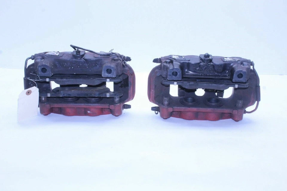 Juego de pinzas de freno delanteras derecha izquierda térmica Porsche 911 991 2012-2016 3,4 Dmg O Foto 2 de 4
