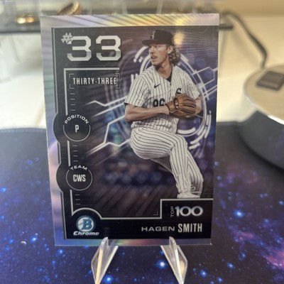 Hagen Smith 2025 Bowman Baseball #BTP-33 Scouts' Top 100 Chicago White Sox