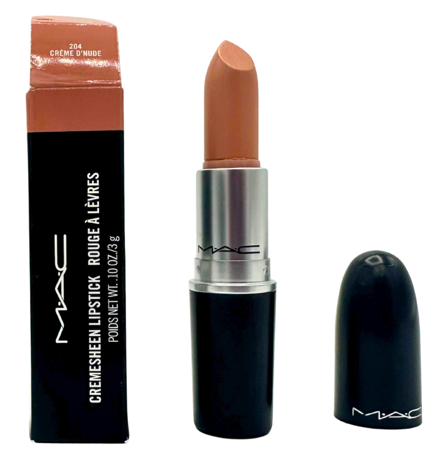 Rossetto MAC 204 Creme D'Nude Nuovo - Il Nude Pesca Definitivo