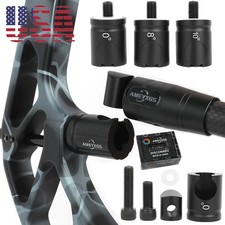 Archery Compound Bow Stabilizer Quick Disconnect Adapter Joint 0 5 8 10 Degree