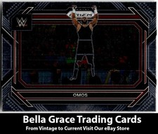 2023 Panini Prizm WWE #47 Omos RAW Wrestling