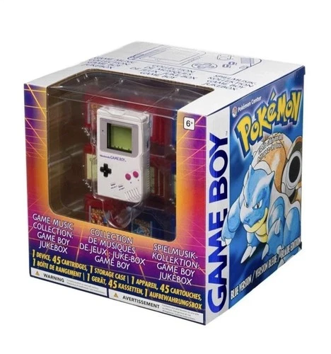 Pokemon Center Red & Blue Music Collection Game Boy Jukebox 30th Anniversary NEW