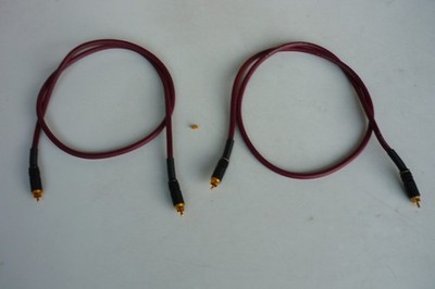 Burmester Audiosysteme Chinch Kabel  / 2x 120cm - gepflegt erhalten