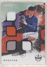 2021 Panini Diamond Kings DK Quad Materials Forrest Whitley #QM-FW 0c6