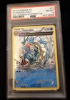 Pokémon Gyarados Cosmos Holo Θ Double 21/98 XY Ancient Origins PSA 8