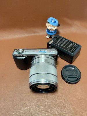 Used Sony NEX-C3 18-55mm Lens E-Mount Kit Clear Optics Functional Beginner