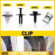 130PC Undertray Clips Set Fit 51411973500 BMW F20 F21 F22 F87 F23 F45 Engine Kit