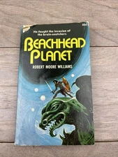 Beachhead Planet by Robert Moore Williams 1970 Dell 1st Print Paperback Sci-Fi